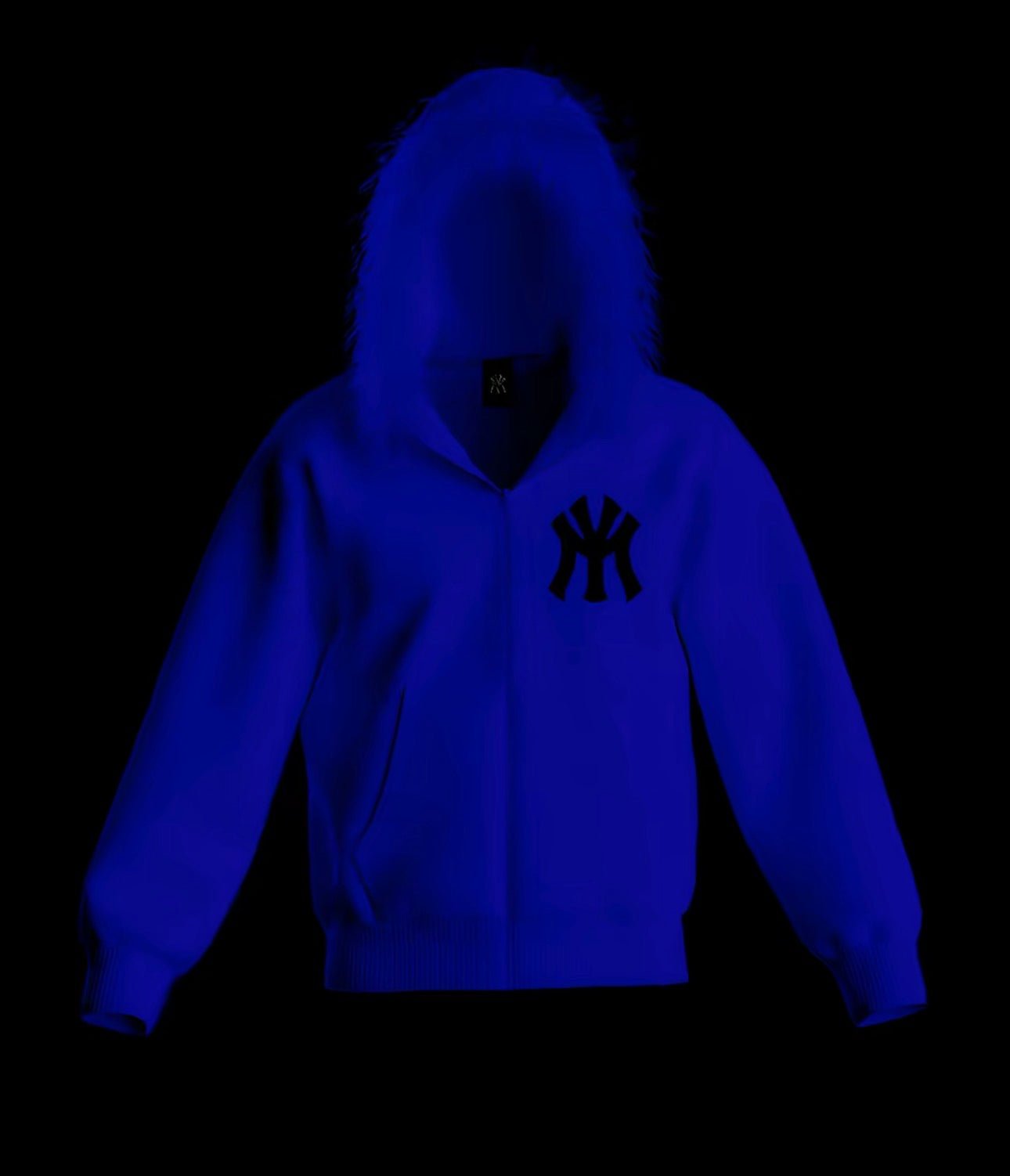 FUR HOODIE - Drippis