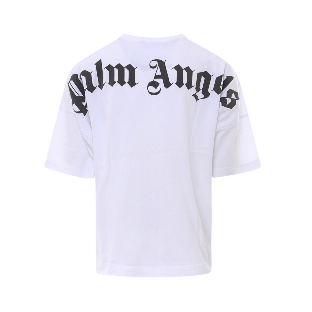 Palm White T-shirt - Drippis