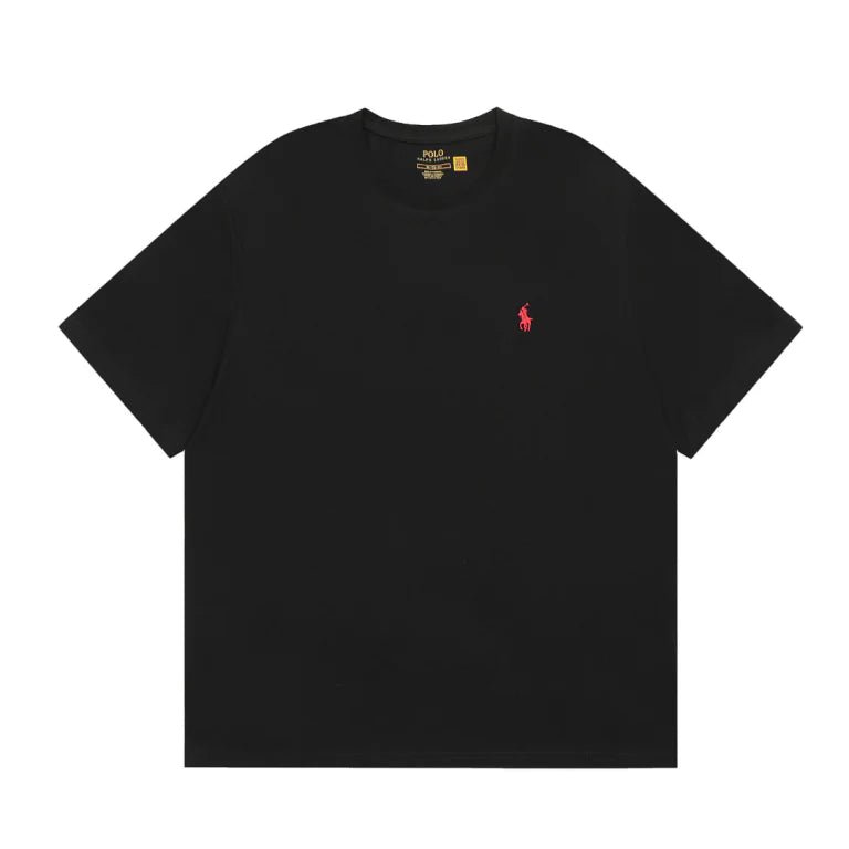 Polo Black T-Shirt - Drippis